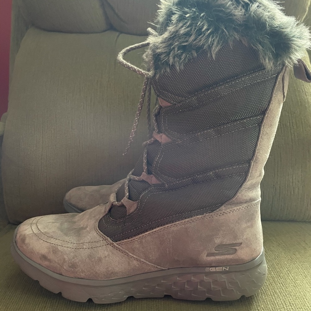 Fur lined  boots